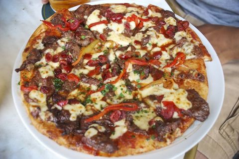 Pizza de Nachos Calientes