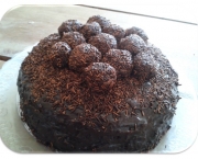 Bolo de Chocolate Com Brigadeiro (3)