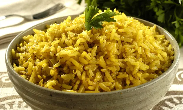 Calorías arroz integral
