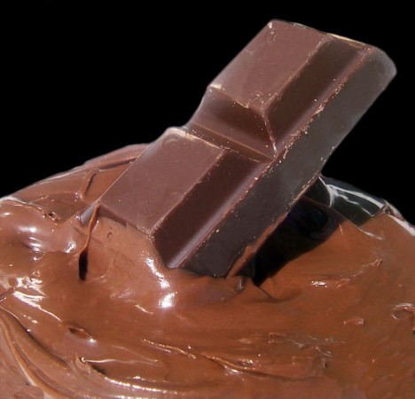 Derretendo o Chocolate Meio Amargo
