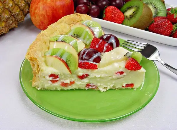 Fatia de Torta de Frutas